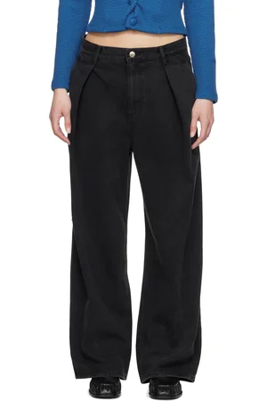 Ader Error Black Sig; TRS Tag 02 Jeans