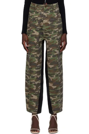Fax Copy Express SSENSE Exclusive Khaki Trousers