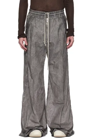 Rick Owens Gray Hollywood Geth Belas Trousers