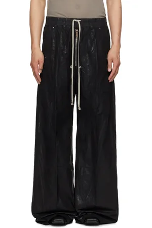 Rick Owens Black Hollywood Geth Belas Trousers