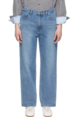 Ader Error Blue Sig; TRS Tag 01 Jeans