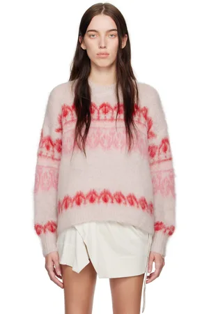 Isabel Marant Beige & Pink Dully Sweater