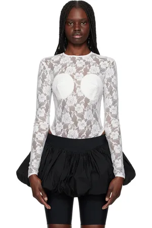 Vaquera White Bullet Bra Bodysuit
