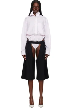 Vaquera & White Buttondown Bodysuit