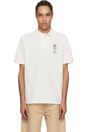 Ralph Lauren White Artisan Short Sleeve Polo
