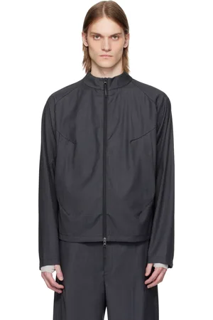 J EONGL I Gray Slash Jacket