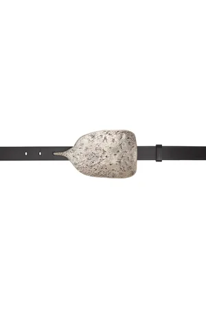 Bally Black Runway Shoehorn 25 Belt