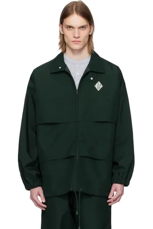 Lacoste Green Runway Canvas Track Jacket