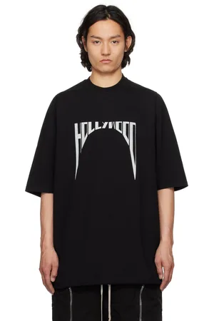 Rick Owens Black Hollywood Jumbo SS T-shirt
