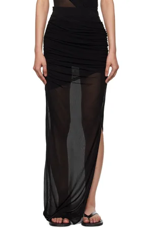 GAUGE81 Black Tiroi Maxi Skirt