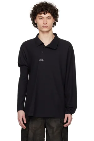 PROTOTYPES Black Wrapped L.S. Polo