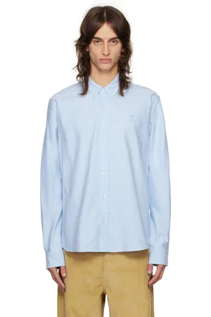 Ami Blue Classic Fit Shirt