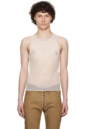 Ludovic De Saint Sernin Crystal Tank Top