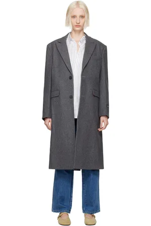 HOMMEGIRLS Gray Classic Coat
