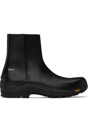 JUUN.J Black Vibram Ankle Boots