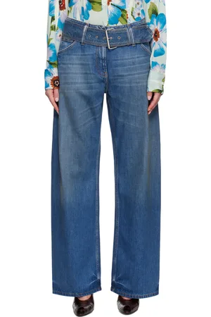Acne Studios Blue Belted Jeans