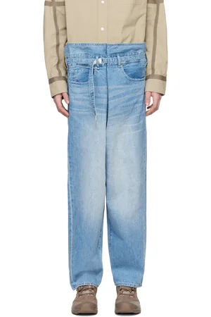 meanswhile Blue Wrap Jeans