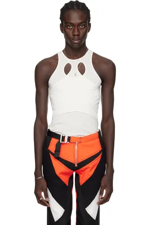 DION LEE Off-White Mobius Loop Tank Top