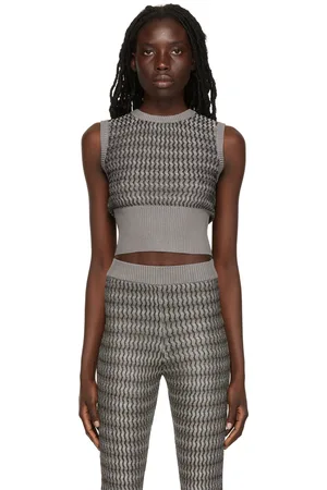 ECKHAUS LATTA Gray Cobra Vest