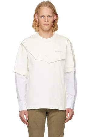 Feng Chen Wang Double Collar Long Sleeve T-Shirt
