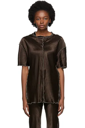 Yuzefi Brown Curly T-Shirt