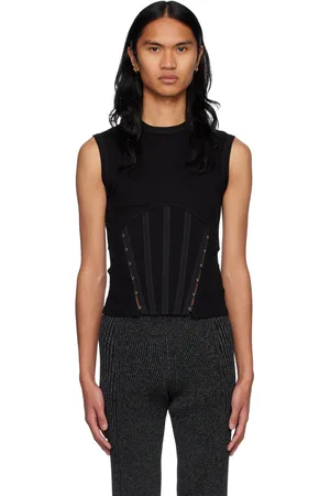 DION LEE Split Hem Tank Top
