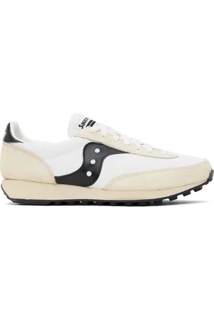 Saucony White & Off-White Trainer 80 Sneakers