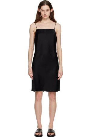 Filippa K Black Vivienne Midi Dress