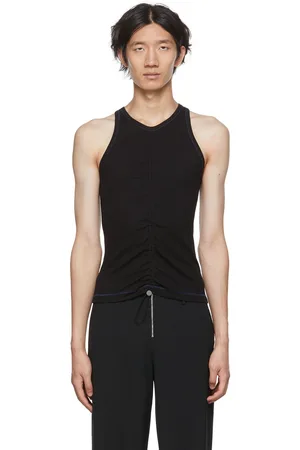 DION LEE Ruched Tank Top