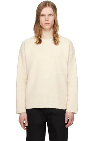 ZANKOV Off-White Crewneck Sweater