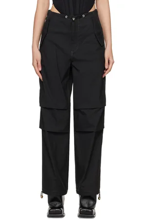 DION LEE Gray Parachute Trousers