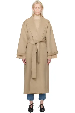 By Malene Birger Taupe Trullem Coat