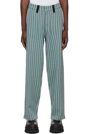 ZANKOV Black & White Charlie Trousers