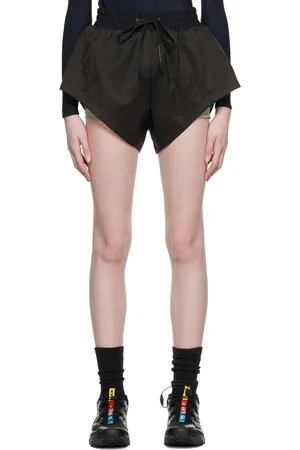 Templa Black Cropped Shorts