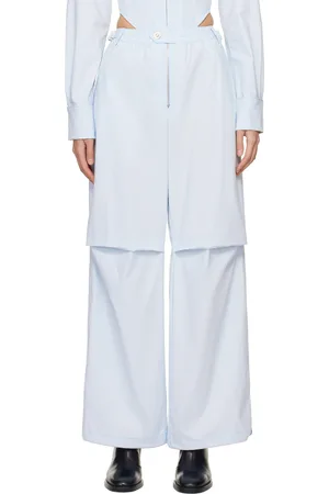 DION LEE Blue Flight Trousers