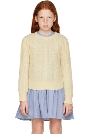 MORLEY Kids Off-White Taco Sweater