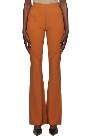DION LEE Orange Angled Trousers