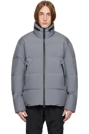 Norse Projects ARKTISK Blue Stand Collar Down Jacket