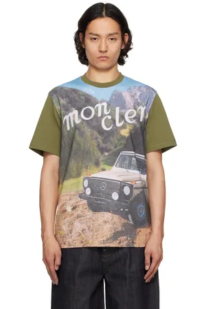Moncler Mercedes-Benz by NIGO Khaki Short Sleeve T-shirt