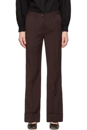 CO Brown Cuffed Trousers