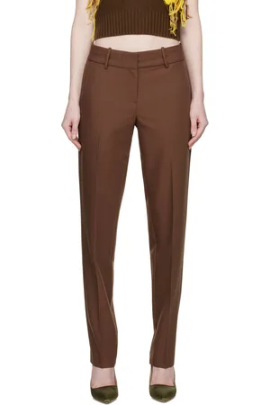 Wynn Hamlyn Brown Partner Trousers