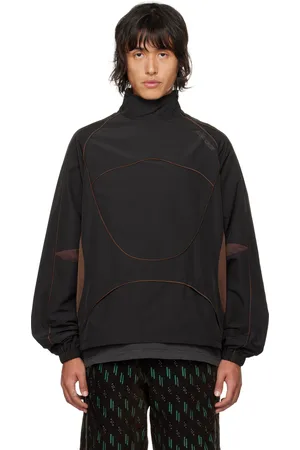 robyn lynch Black & Brown Pullover Jacket