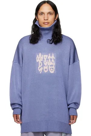 A.A. Spectrum Blue Kreem Turtleneck