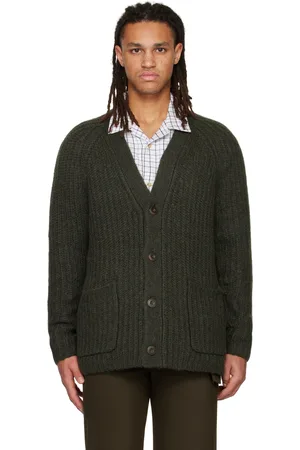 Vince Green Y-Neck Cardigan