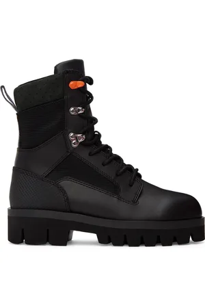 Heron Preston Black Military Boots