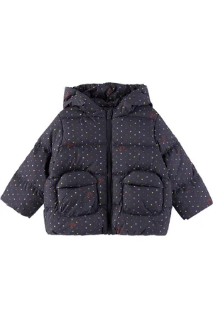 BONTON Baby Navy Printed Down Jacket