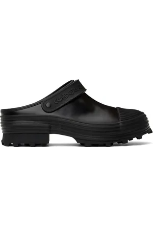 Camper Black Traktori Clogs