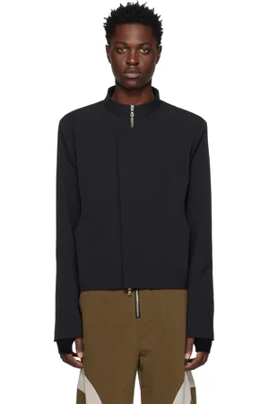 Uncertain Factor Waist Cutout Jacket