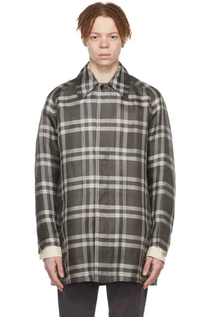 Cornerstone Brown Mulberry Silk Coat
