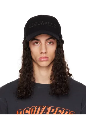 Dsquared2 Black Patch Baseball Cap